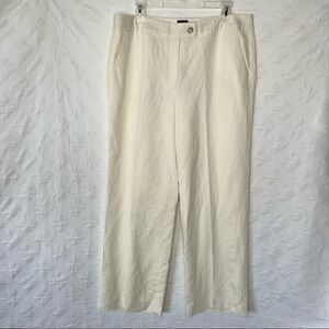NWT Talbots  Heritage 43% Linen Pants Size 14